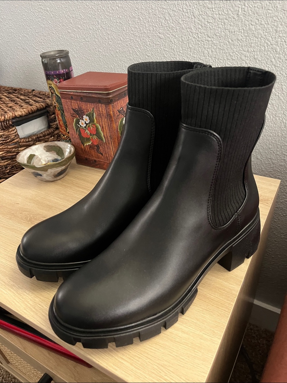 Black Women’s Steve Madden Hutch Boots
